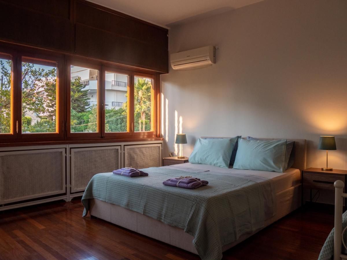 Villa Zoe Seaside Unique Villa Voula Atény Exteriér fotografie